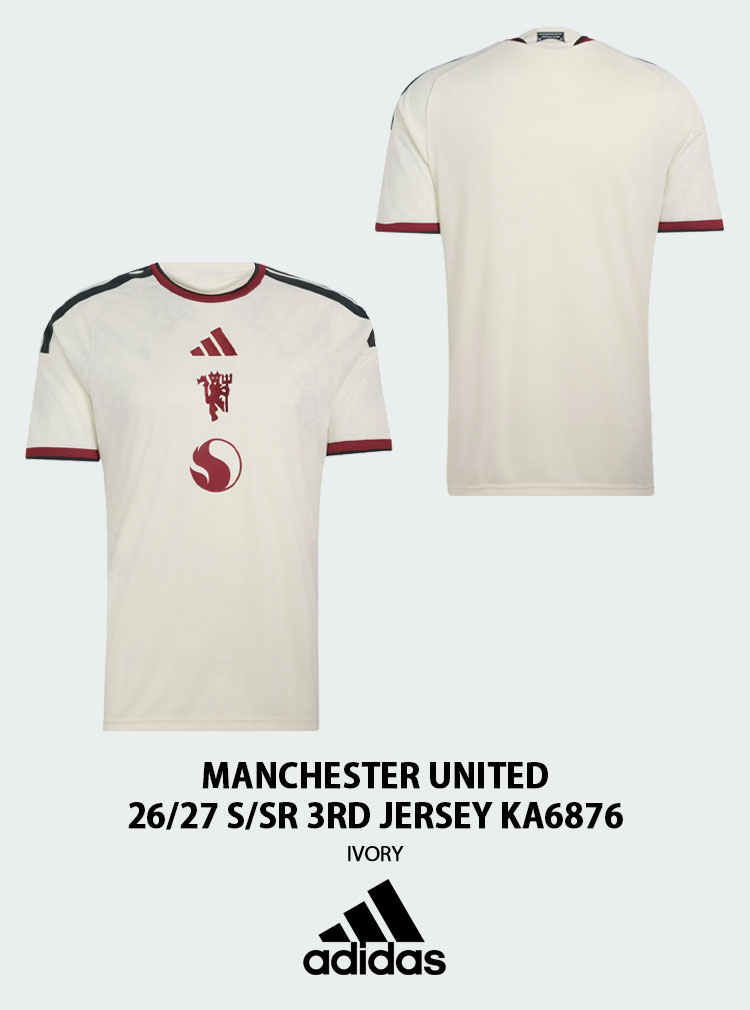 adidas（アディダス） マンUユニ 半袖 ジャージ Tシャツ MANCHESTER