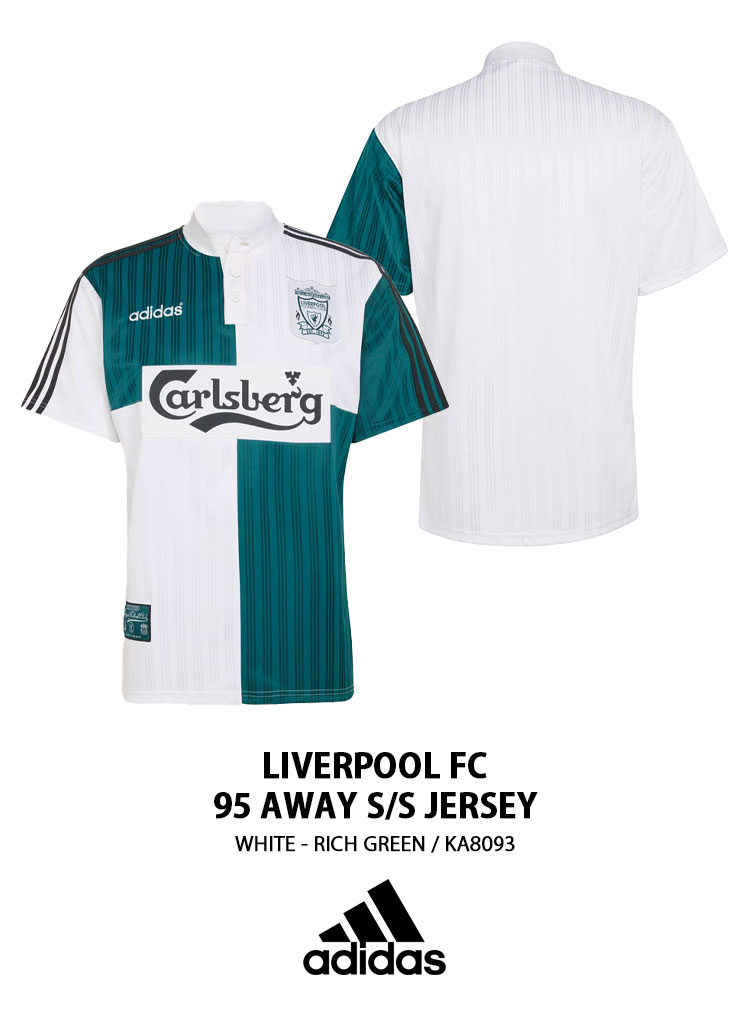 adidas（アディダス） 半袖 ジャージ Tシャツ LIVERPOOL FC 95 AWAY S