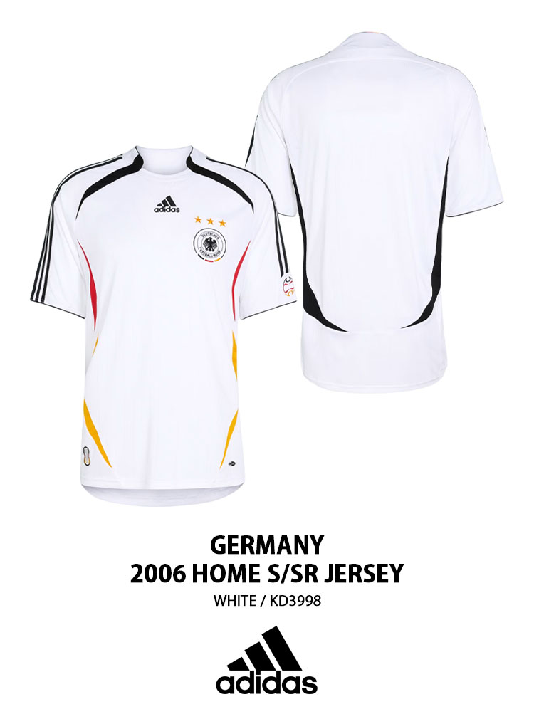 adidas（アディダス） 半袖 ジャージ Tシャツ GERMANY 2006 HOME S/SR