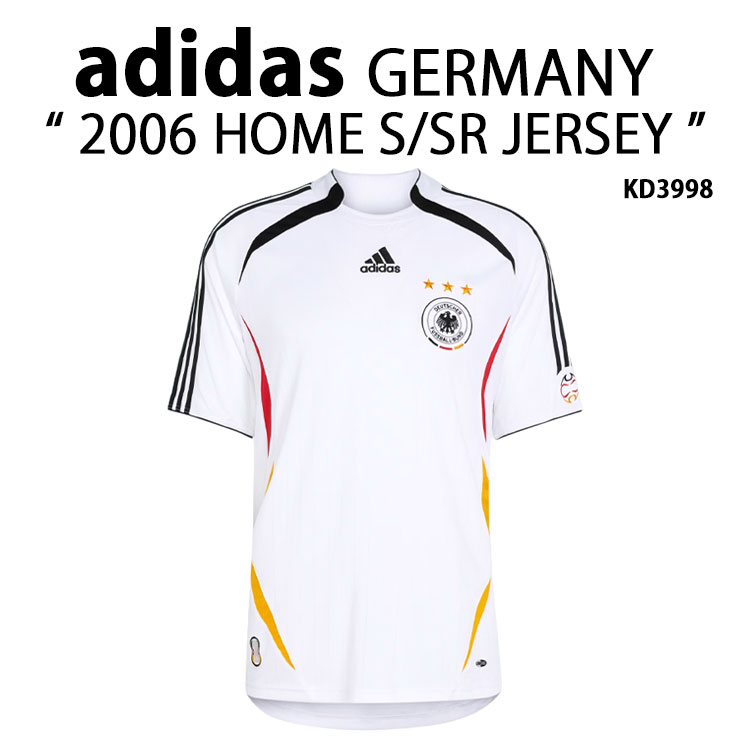 adidas（アディダス） 半袖 ジャージ Tシャツ GERMANY 2006 HOME S/SR