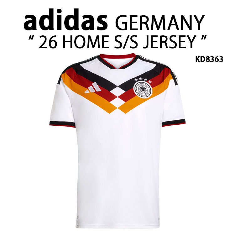 adidas（アディダス） 半袖 ジャージ Tシャツ GERMANY 26 HOME S/S