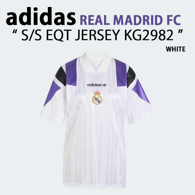 adidas（アディダス） レアルユニ 半袖 ジャージ Tシャツ REAL MADRID