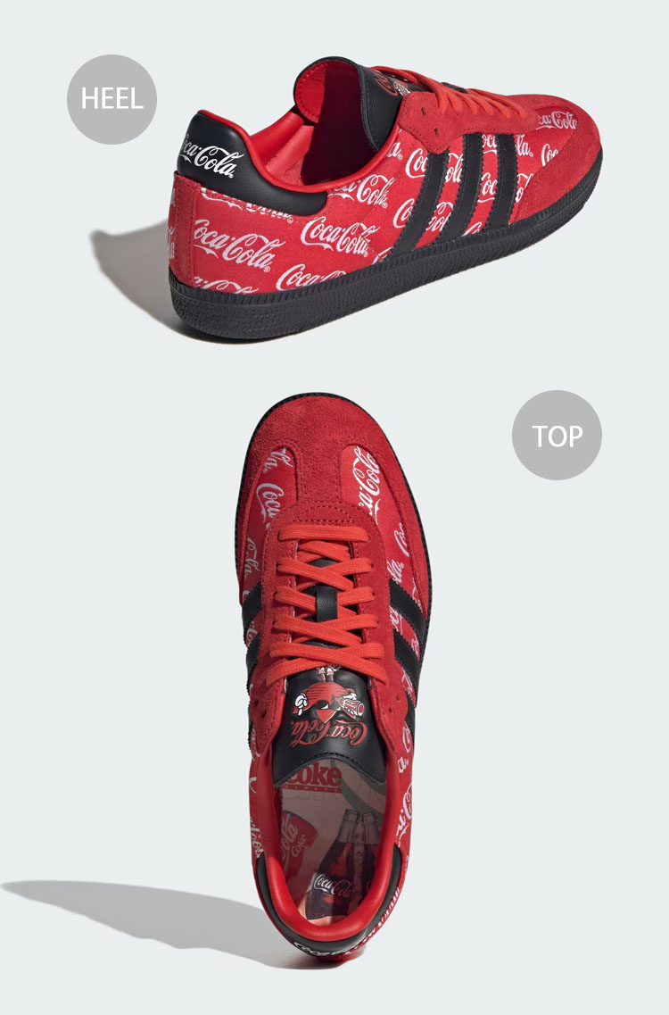 adidas（アディダス） × コカコーラ コラボ スニーカー COCA COLA