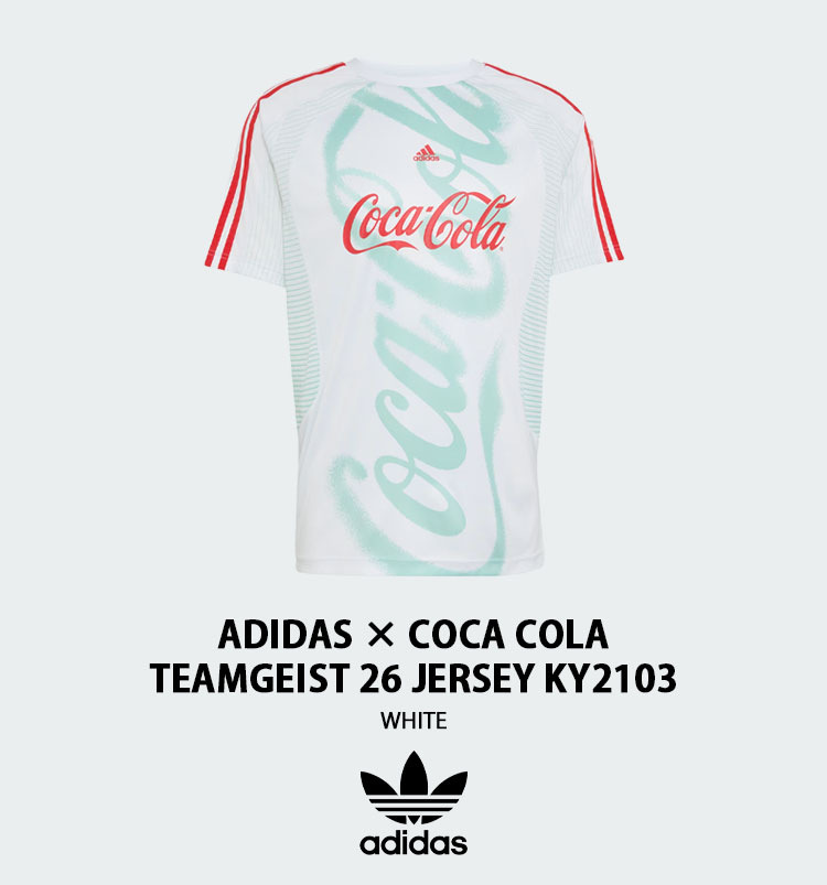 adidas（アディダス） × コカコーラ コラボ 半袖 ジャージ Tシャツ