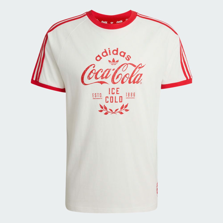 adidas（アディダス） adidas originals × コカコーラ コラボ 半袖 T