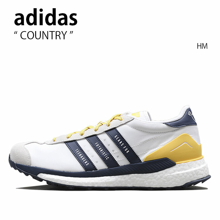 adidas アディダス スニーカー COUNTRY カントリー S42972 HM ヒューマン メイド ホワイト イエロー ネイビー メンズ 男性用  : ad-s42972 : セレクトショップ a-clo - 通販 - Yahoo!ショッピング