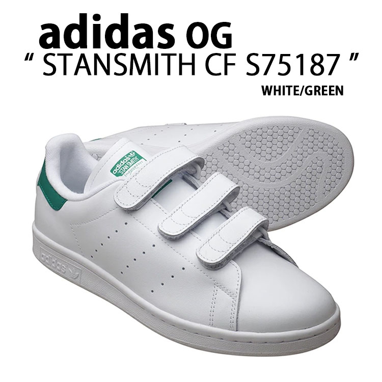 adidas アディダス スニーカー StanSmith GRN スタンスミス ベルクロ S75187 メンズ レディース : ad-smitgrn  : セレクトショップ a-clo - 通販 - Yahoo!ショッピング