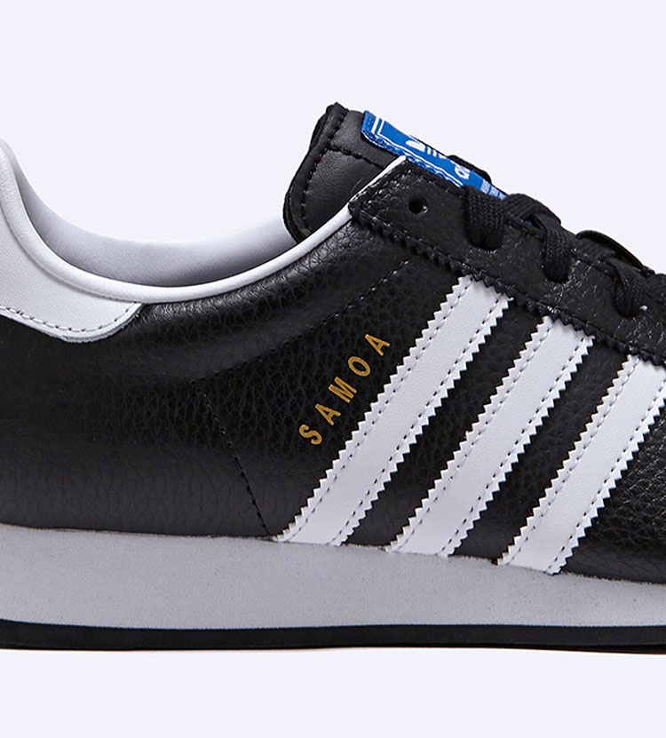 アディゼロジャパン8 26.5cm アディダス] Samoa Leather ほどく (runninwhite/black) サモア