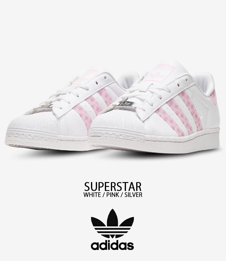 Adidas superstar outlet 1 white silver