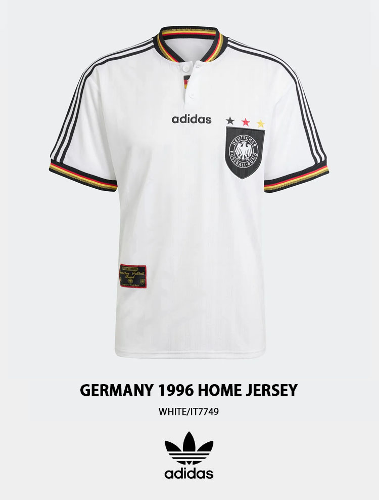 adidas originals アディダス半袖ジャージ Tシャツ GERMANY 1996