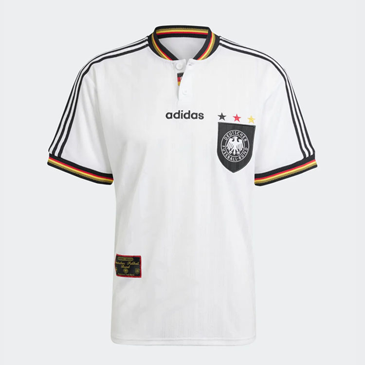 adidas ドイツ代表　1996 Tシャツ adidas originals アディダス半袖ジャージ Tシャツ GERMANY 1996