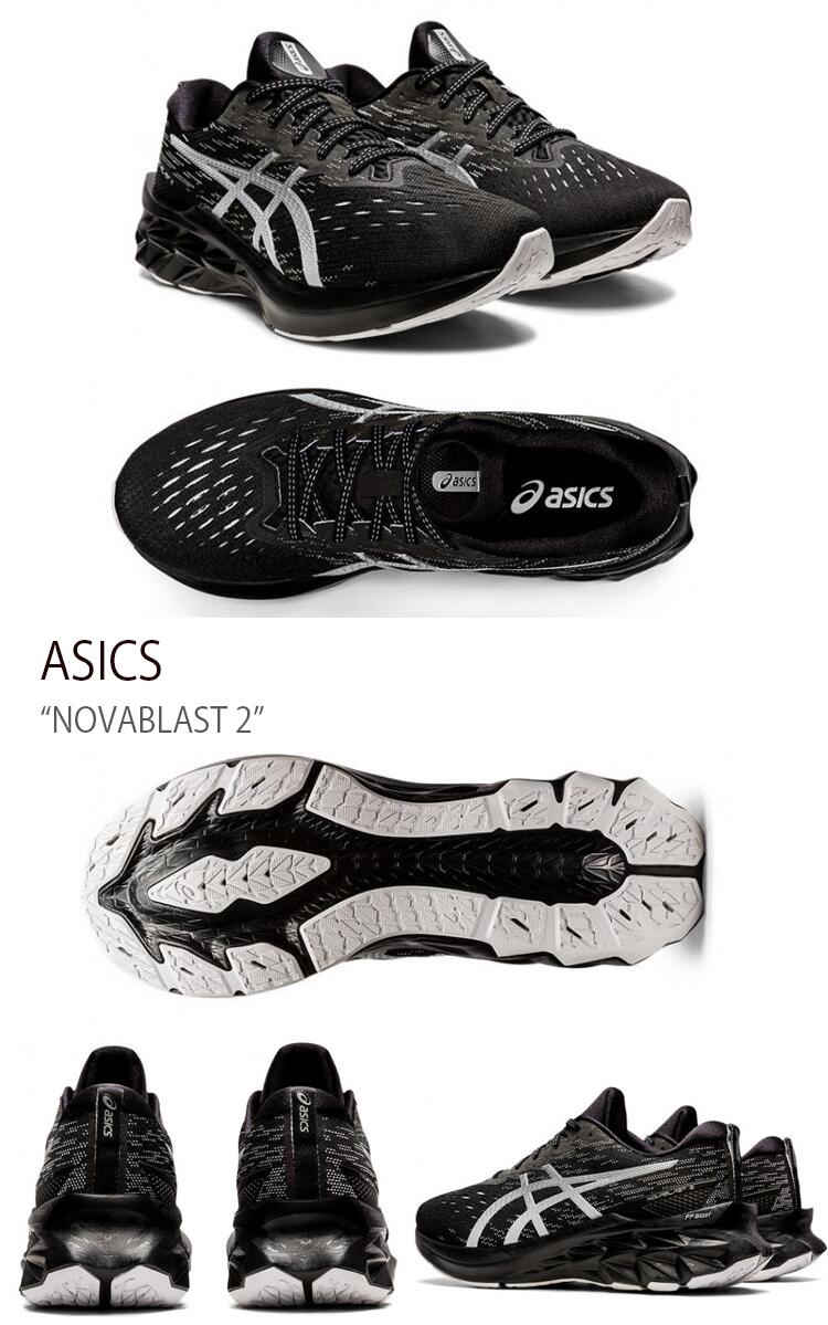 ASICS アシックス スニーカー NOVABLAST 2 BLACK PURE SILVER ノヴァブラスト ピュアシルバー 1011B192-001  : as-1011b192001 : セレクトショップ a-clo - 通販 - Yahoo!ショッピング