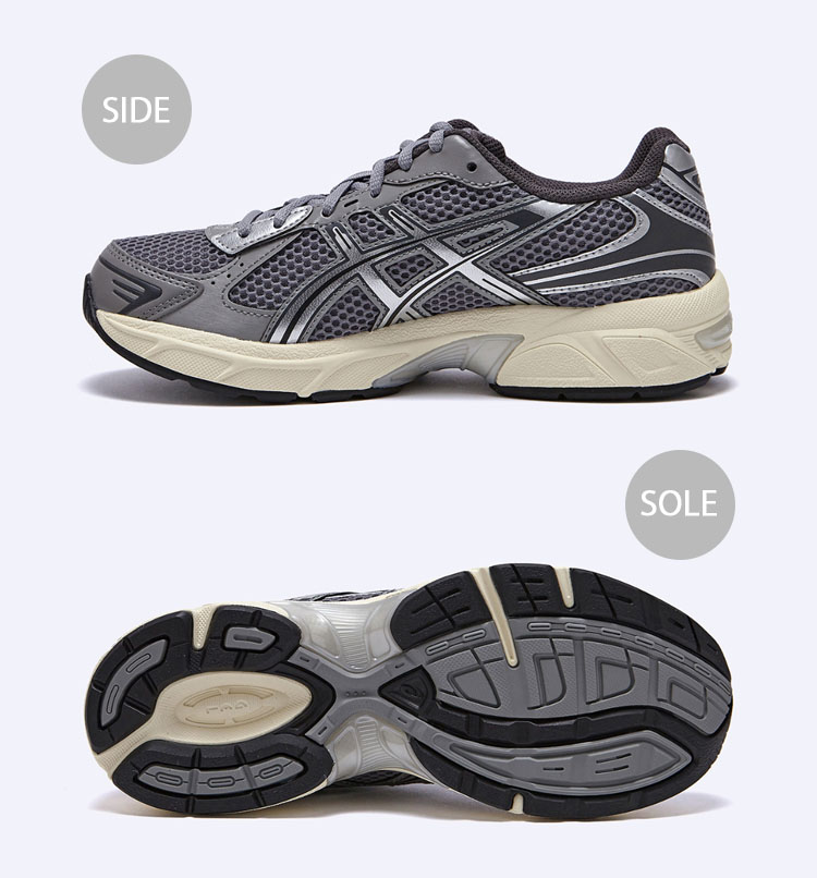 asics グレー スニーカー ASICS アシックス スニーカー GEL-1130 1201A256.026 CLAY GRAY