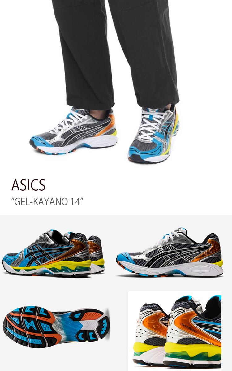 ASICS アシックス スニーカー GEL-KAYANO 14 BLACK BLACK ゲルカヤノ14