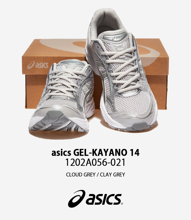 ASICS（アシックス） スニーカー GEL-KAYANO 14 GREY 1202A056-021