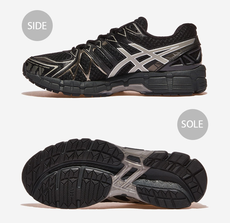 ASICS（アシックス） スニーカー GEL-KAYANO 20 BLACK GREY 1203A388