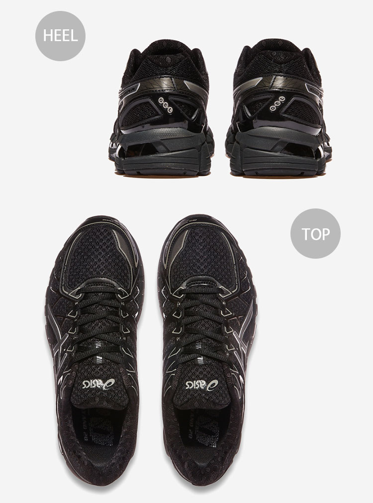 ASICS（アシックス） スニーカー GEL-KAYANO 20 BLACK GREY 1203A388