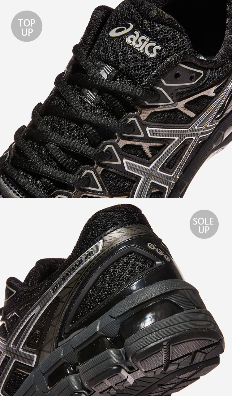 ASICS（アシックス） スニーカー GEL-KAYANO 20 BLACK GREY 1203A388
