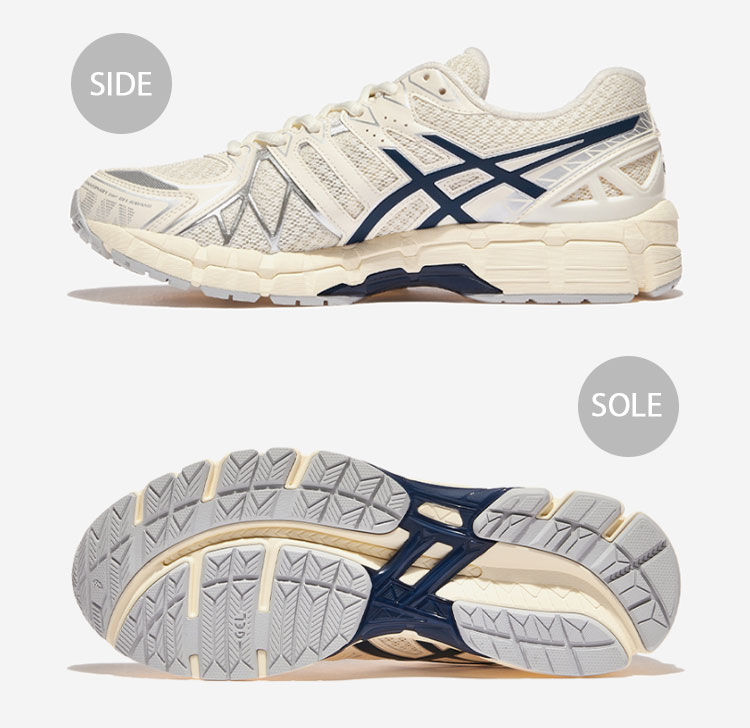 ASICS（アシックス） スニーカー GEL-KAYANO 20 CREAM BLUE 1203A388