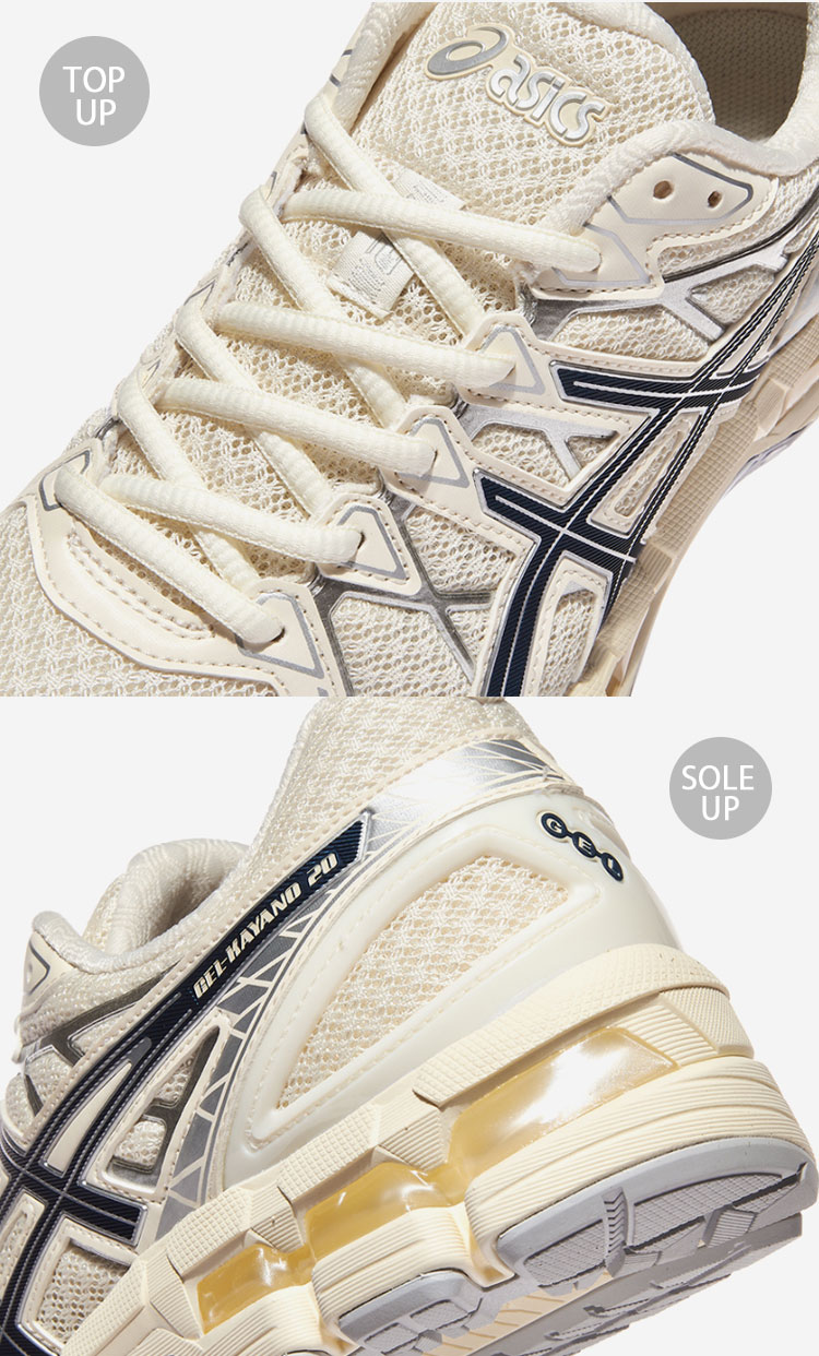 ASICS（アシックス） スニーカー GEL-KAYANO 20 CREAM BLUE 1203A388