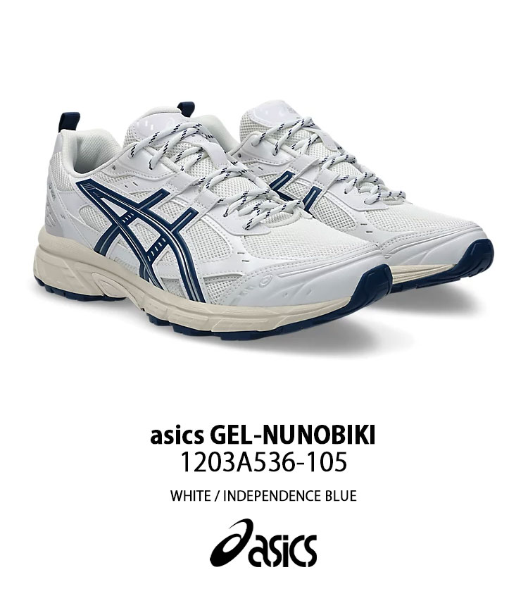 ASICS（アシックス） スニーカー GEL-NUNOBIKI 1203A536-105 WHITE