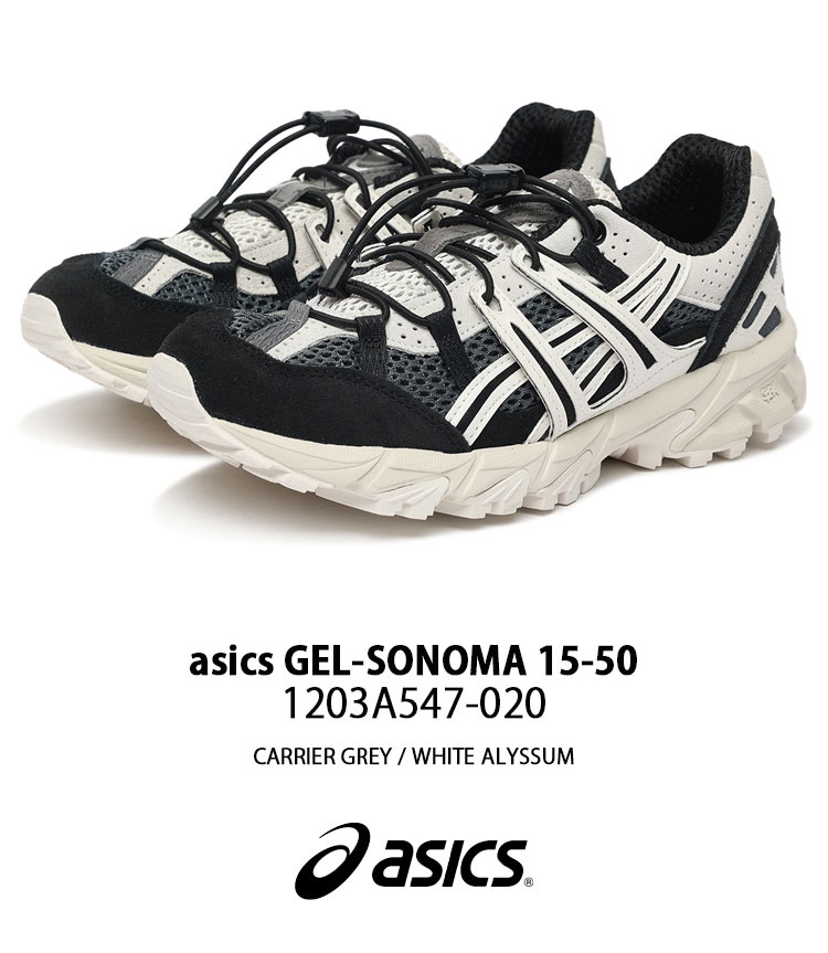 ASICS（アシックス） スニーカー GEL-SONOMA 15-50 GREY WHITE