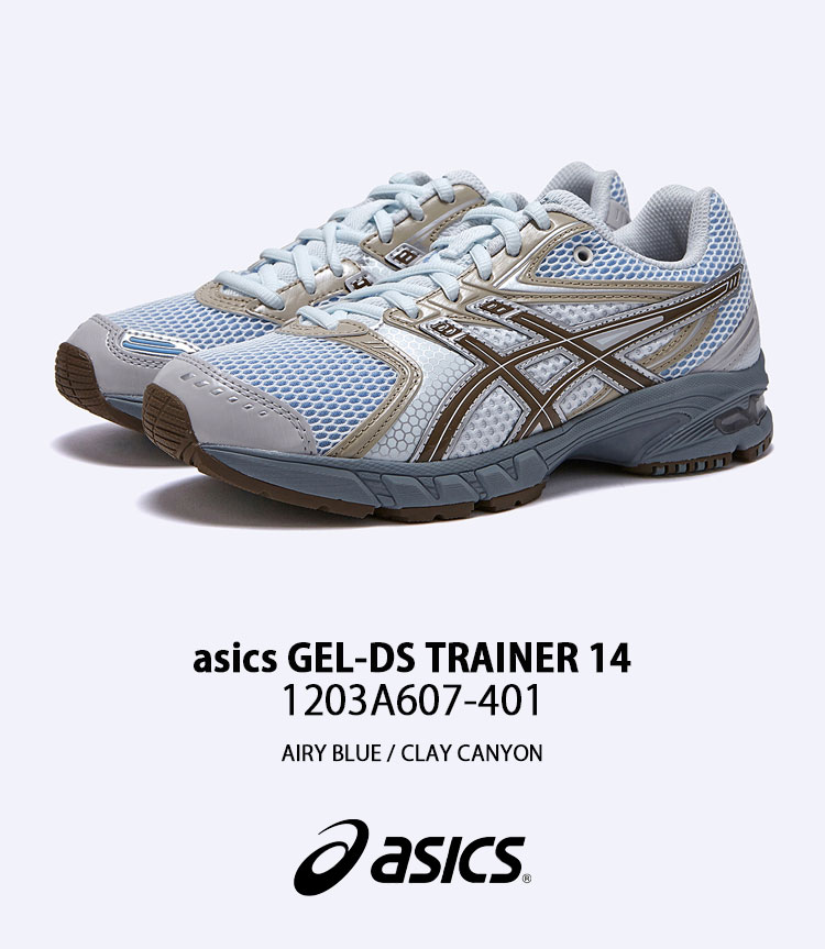 ASICS（アシックス） スニーカー GEL-DS TRAINER 14 BLUE 1203A607-401 