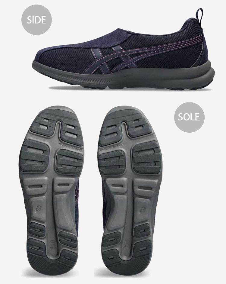 [Asics] AHQ LIFEWALKER W018 WOMEN EXTRA WIDE ☆送料込☆ LIFEWALKER W018 EXTRA WIDE | Women | WINE/LAVENDER | Women's