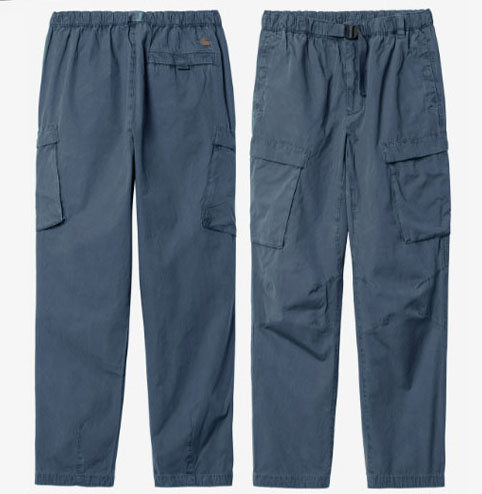 CARHARTT カーハート カーゴパンツ KENARD PANT カーゴ パンツ ワークパンツ GRAY BLUE DYED ポケットパンツ CARGO グレー ブルー ダイド CA22FWPAOT