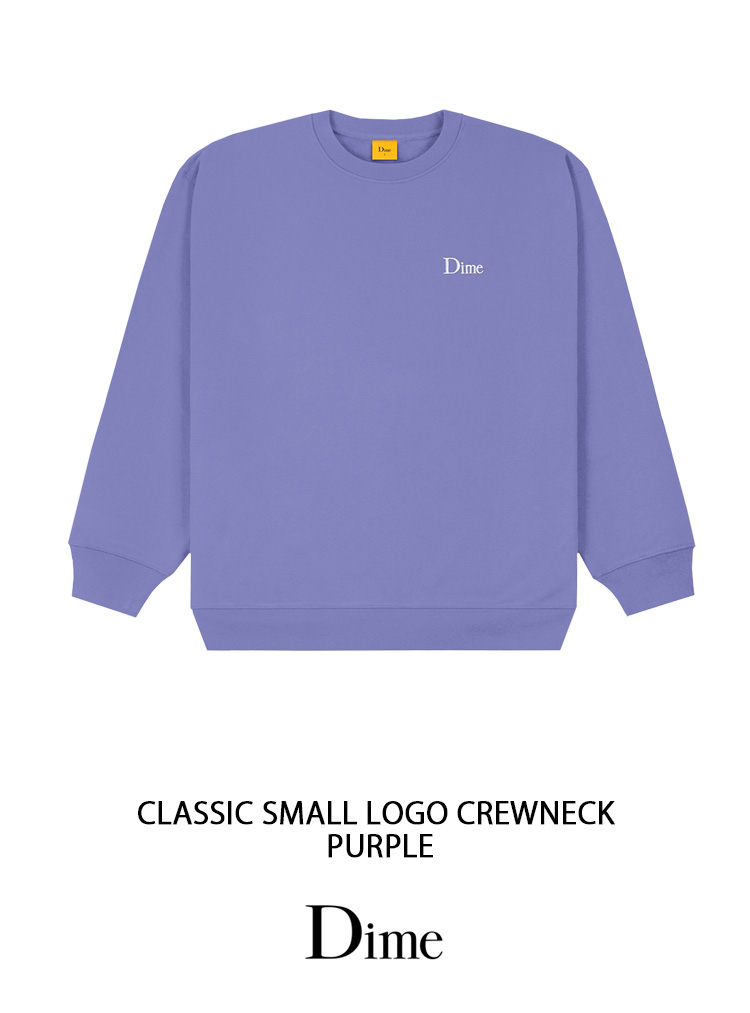 レア色 DIME Classic Small Logo Hoody 紫 - パーカー