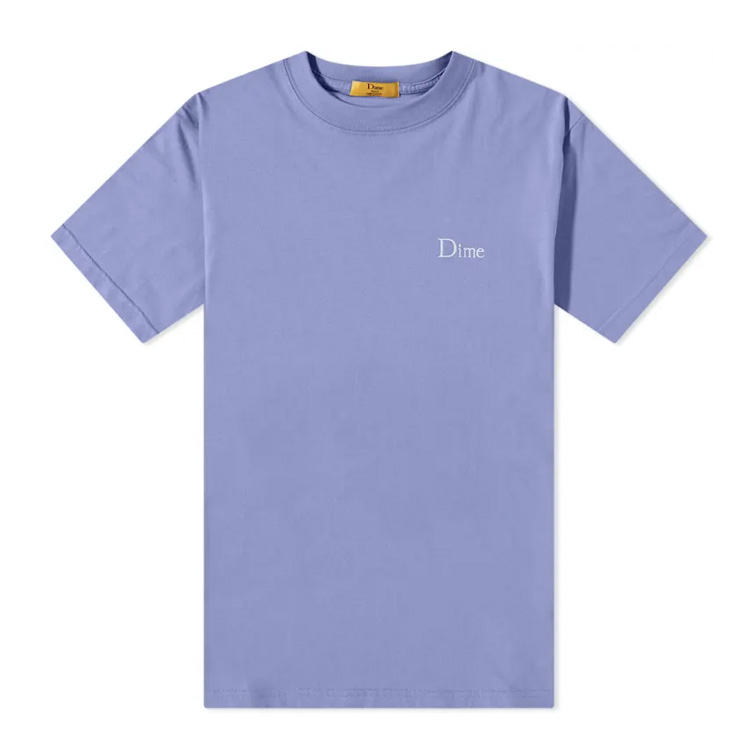 Dime ダイム Tシャツ CLASSIC SMALL LOGO T-SHIRT PURPLE クラシック 