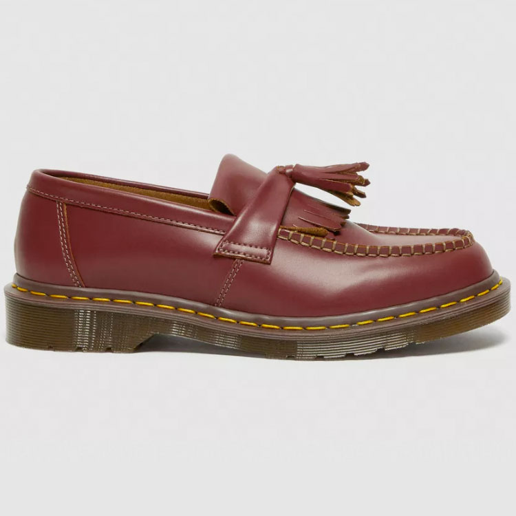 Dr.Martens ドクターマーチン タッセル ロファー VINTAGE ADRIAN OXBLOOD QUILON 26891601 MADE IN ENGLAND ヴィンテージ エイドリアン 赤茶色