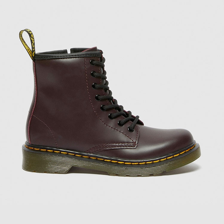 Dr.Martens ドクターマーチン キッズ ブーツ JUNIOR 1460 LEATHER LACE UP 8H BOOTS 27653606 BURGUNDY 子供 キッズ シューズ バーガンディ ジュニア用