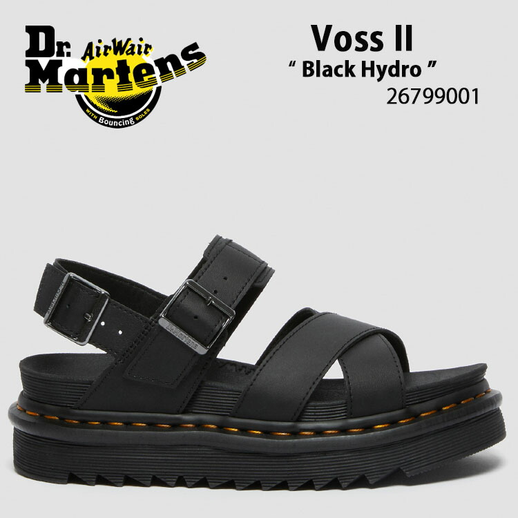 Dr.Martens ドクターマーチン サンダル ベルトサンダル Voss II Black