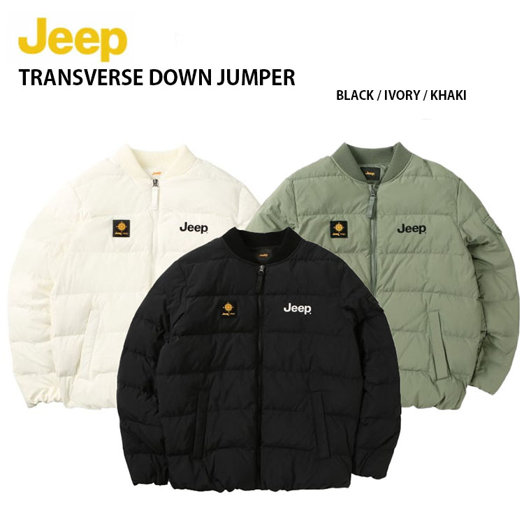 Jeep ジープ ダウン ジャケット Transverse Down jumper トランス