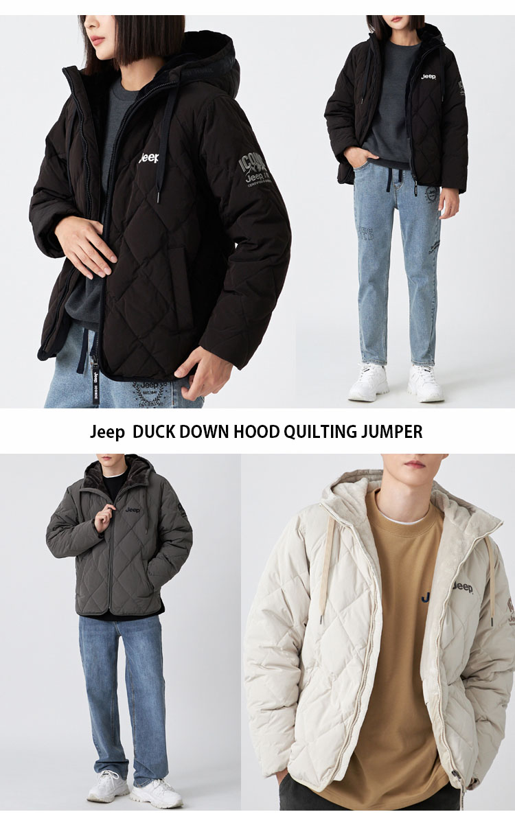 Jeep ジープ ダウンジャケット DUCK DOWN HOOD QUILTING JUMPER ダック ダウン フード キルティング ジャンパー  メンズ レディース 男性用 女性用 JN4JPU304 : jeep-jn4jpu304 : セレクトショップ a-clo - 通販 -  Yahoo!ショッピング