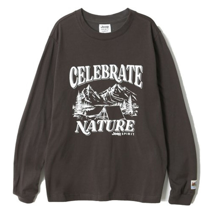 Jeep ジープ ロンT CAMPING LOGO LONGSLEEVE キャンピング ロゴ
