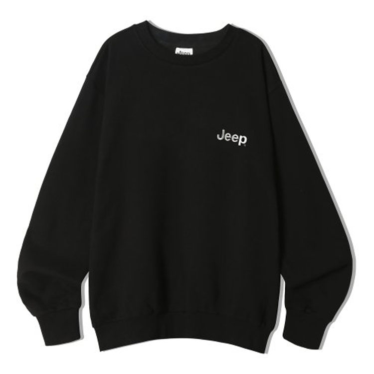 Jeep ジープ スウェット GRAPHIC MOUNTAIN LOGO SWEATSHIRT グラフィック マウンテン ロゴ スウェットシャツ 長袖 トレーナー メンズ レディース JN5TSU844