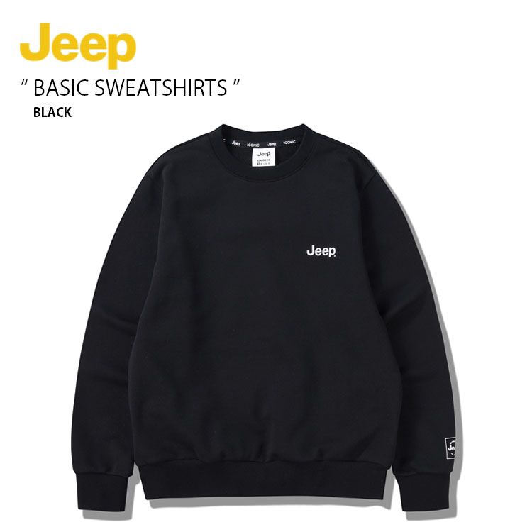 Jeep ジープ スウェット BASIC SWEATSHIRTS ベーシック