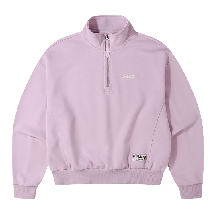 Jeep ジープ レディース スウェット HALF ZIP-UP M-LOGO WOMEN MTM