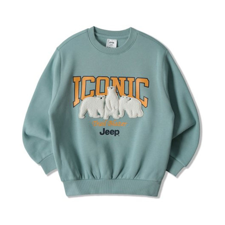 Jeep ジープ キッズ スウェット BEAR FLEECE SWEAT SHIRT ベアー フリー...