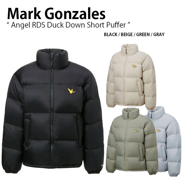 MARK GONZALES マークゴンザレス ダウン Angel RDS Duck Down Shor Puffer ダウンジャケット ショートダウン  エンジェル ダックダウン MG2104DP01