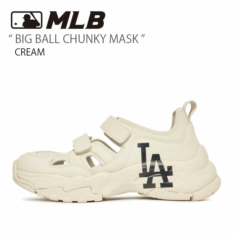 MLB エムエルビー サンダル MLB BIG BALL CHUNKY MASK CREAM ビッグボールチャンキーマスク スニーカー ロサンゼルス  ドジャース 厚底 大谷翔平 3ASDCH133-07CRS : mlb-3asdch13307 : セレクトショップ a-clo - 通販 -  Yahoo!ショッピング