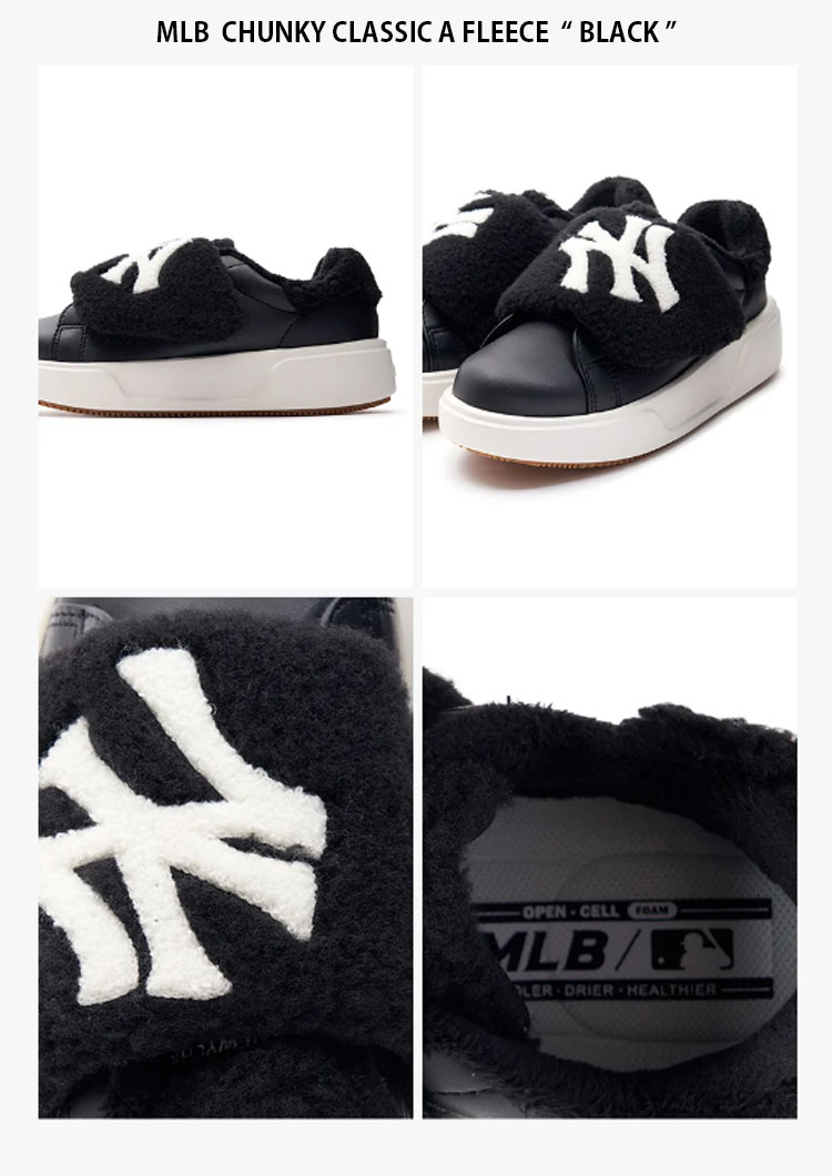 MLB エムエルビー スニーカー CHUNKY CLASSIC A FLEECE チャン