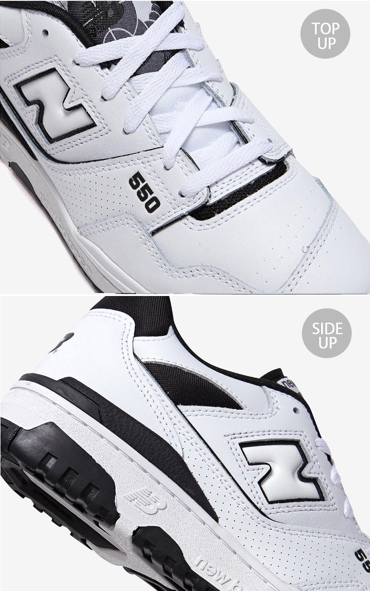 New Balance ニューバランス スニーカー BB550HA1 WHITE BLACK