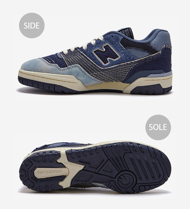 New Balance ニューバランス スニーカー BB550J デニム BLUE