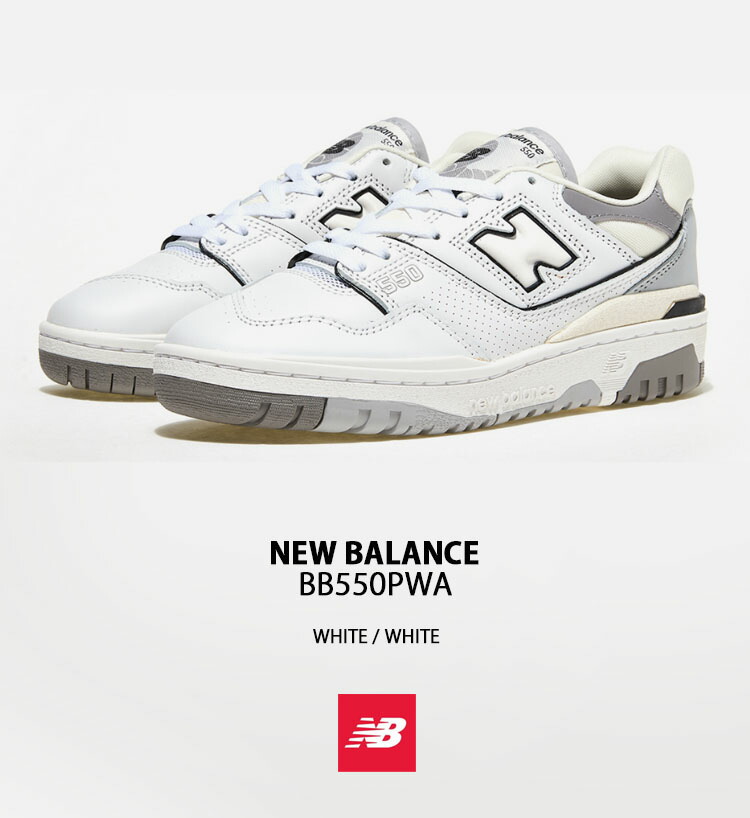 New Balance ニューバランス スニーカー 550 BB550PWA WHITE IVORY