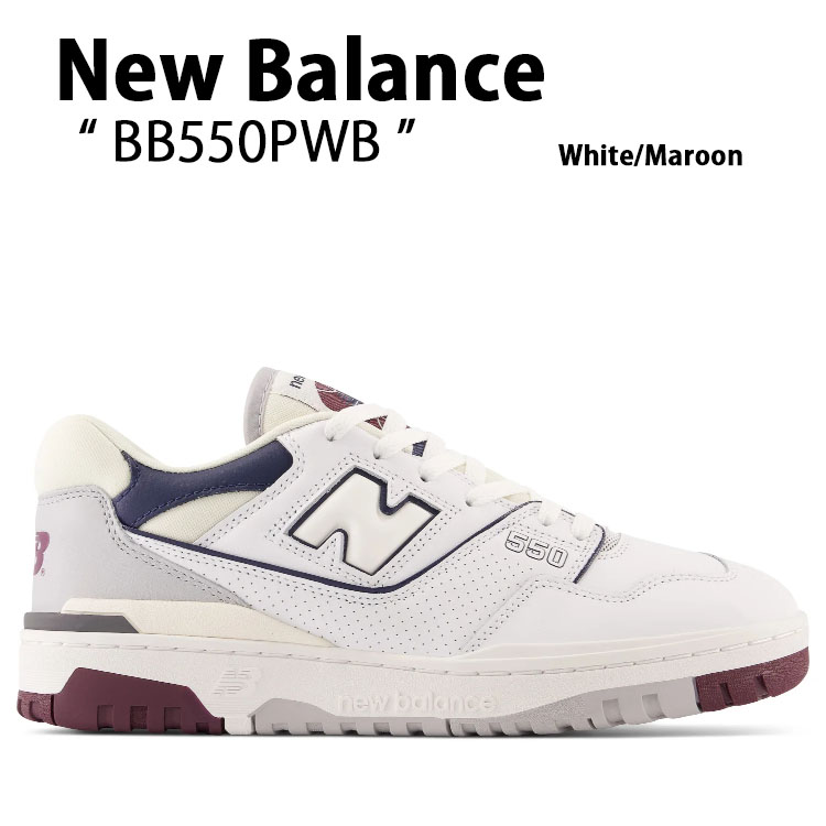 New Balance ニューバランス スニーカー 550 BB550PWB ホワイト