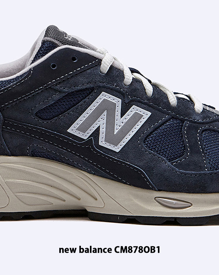 New Balance ニューバランス スニーカー CM878OB1 NAVY GRAY