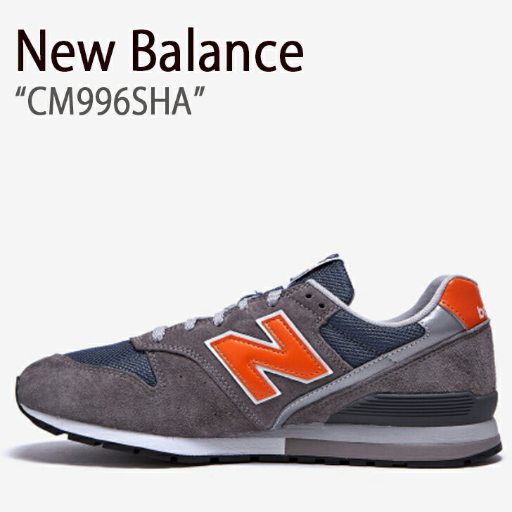 New Balance 996 グレー/オレンジ スニーカー 楽天市場】New Balance ニューバランス スニーカー 996 GRAY